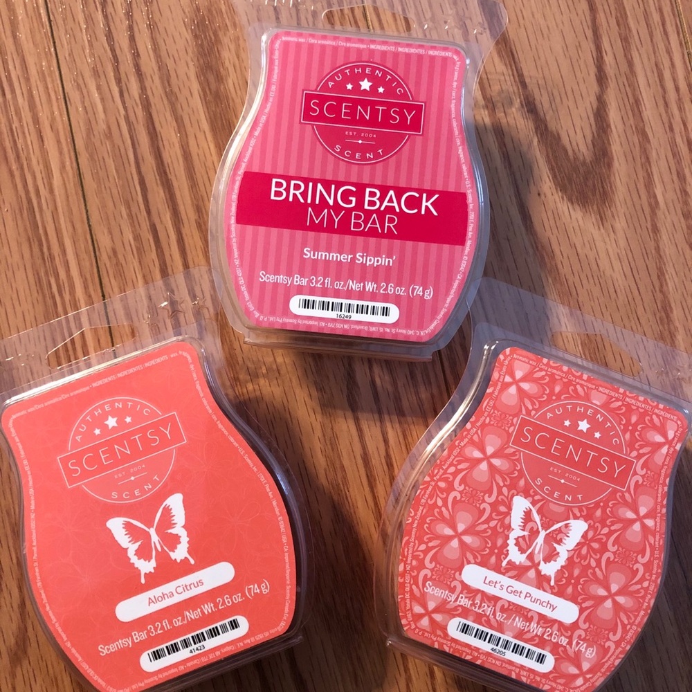 3 Scentsy bars - New